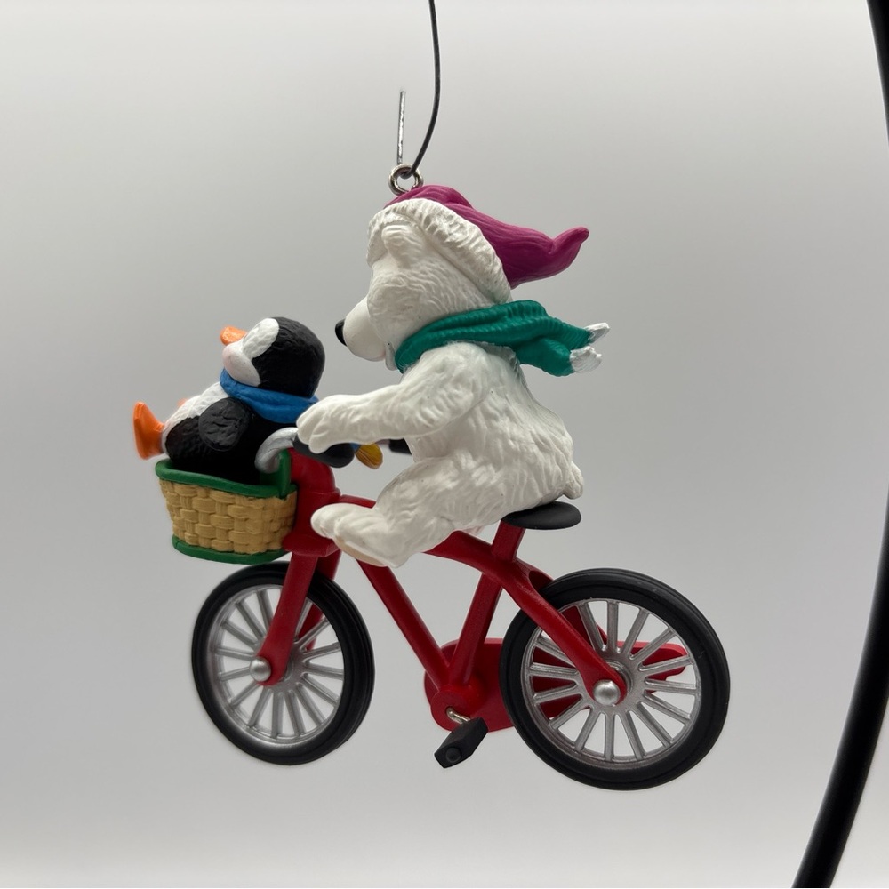 Hallmark Keepsake Ornament Dated 1996 Polar Cycle Handcrafted